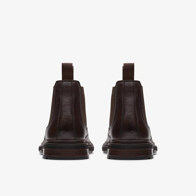 Clarks Burchill Up Koyu Kahverengi | CLKS-84421