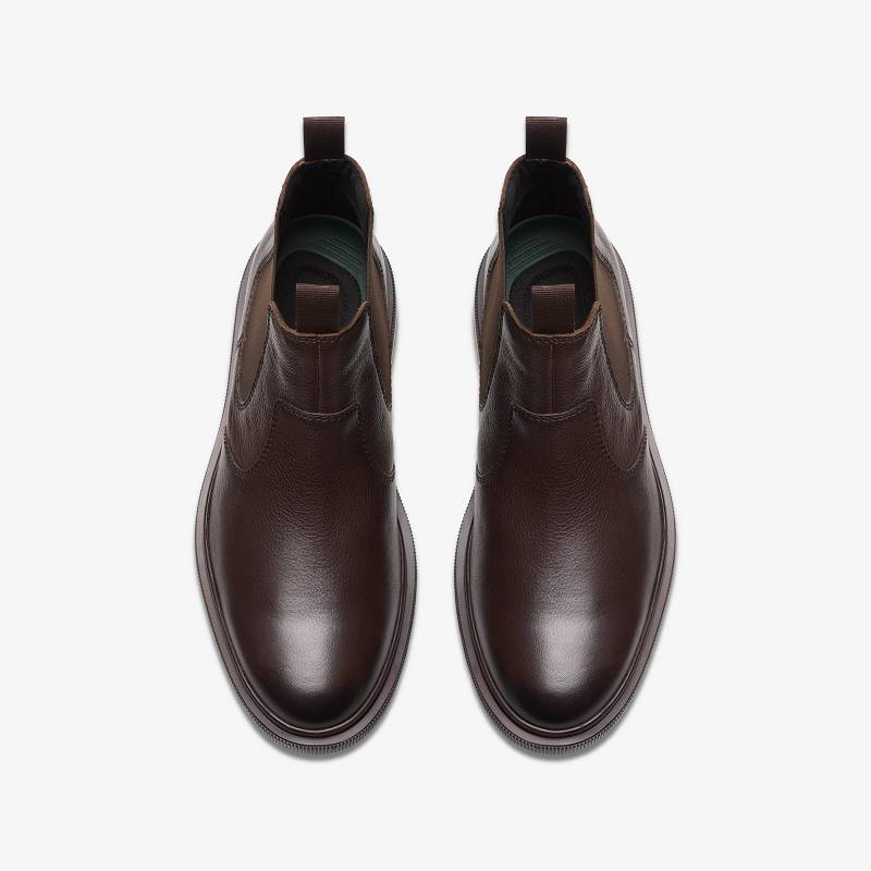 Clarks Burchill Up Koyu Kahverengi | CLKS-84421