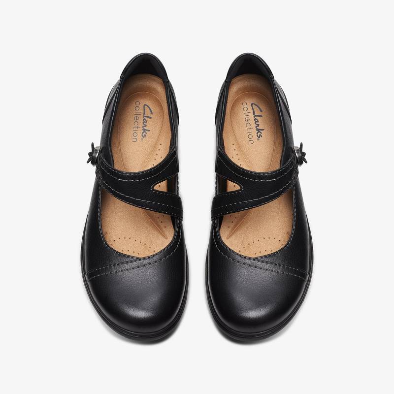 Clarks Carleigh Jane Siyah | CLKS-84786