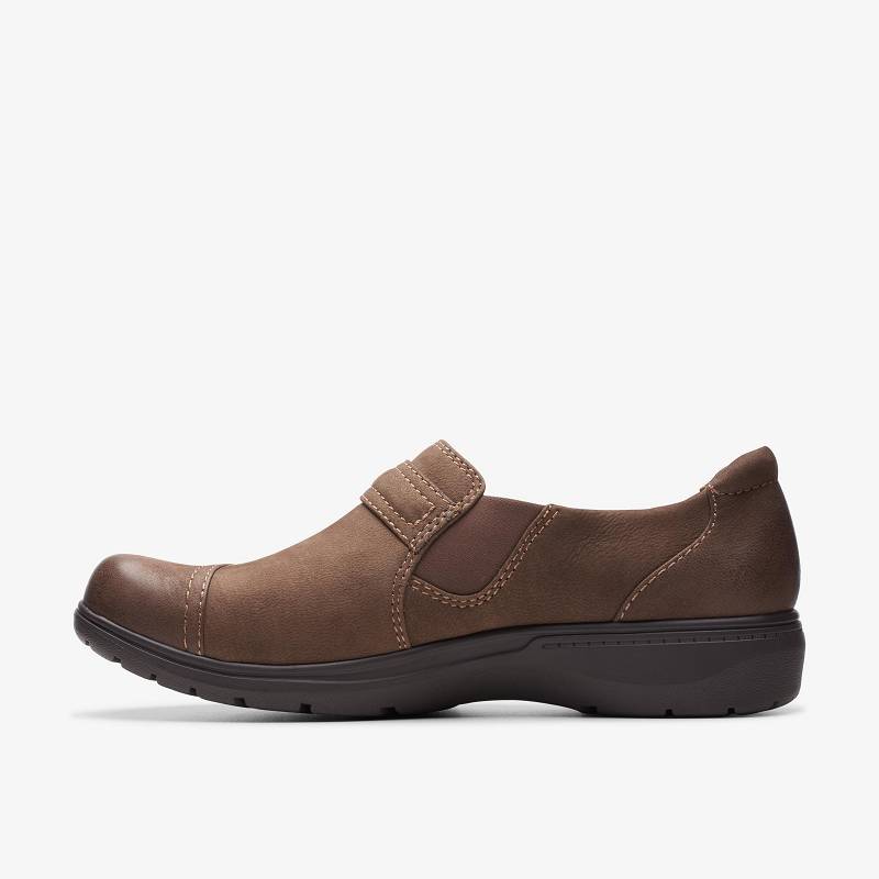 Clarks Carleigh Pearl Gri Kahverengi | CLKS-85305