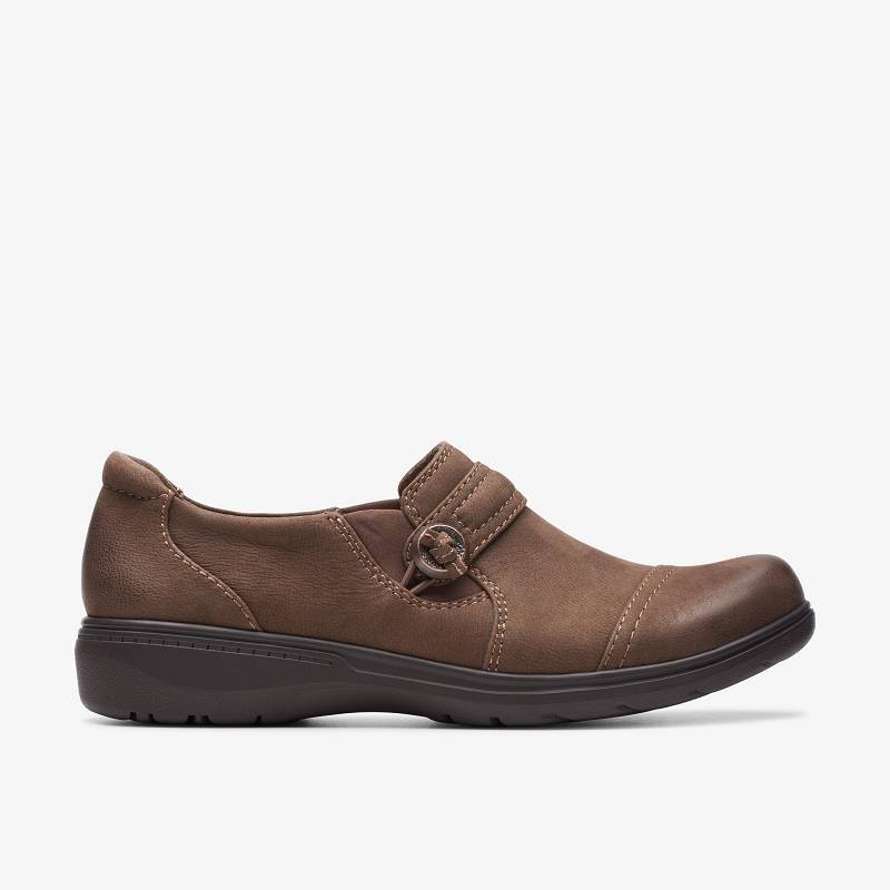 Clarks Carleigh Pearl Gri Kahverengi | CLKS-85305