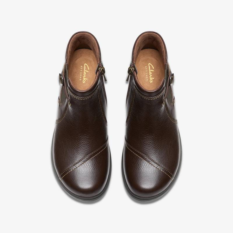Clarks Certina Joy Koyu Kahverengi | CLKS-85478