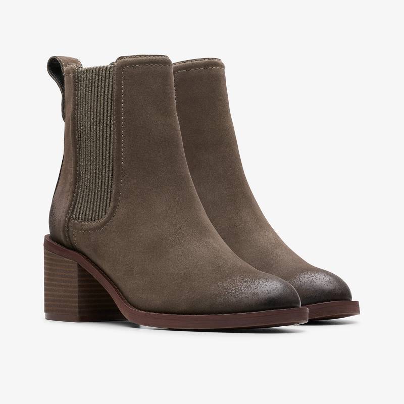 Clarks Chamberly Top Gri | CLKS-85484