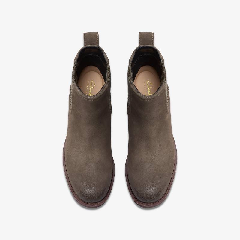 Clarks Chamberly Top Gri | CLKS-85484