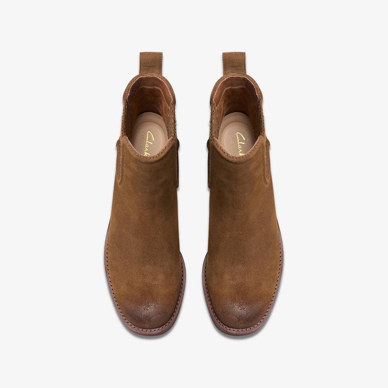 Clarks Chamberly Top Kahverengi | CLKS-85482