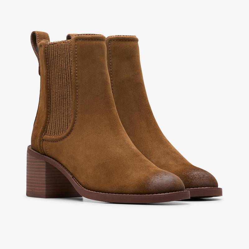 Clarks Chamberly Top Kahverengi | CLKS-85482