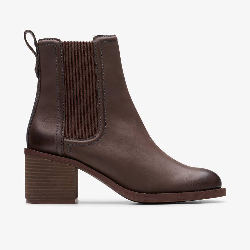 Clarks Chamberly Top Koyu Kahverengi | CLKS-85483