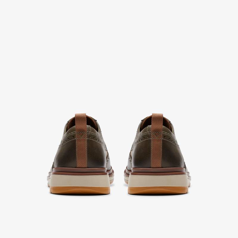 Clarks Chantry Wing Koyu Zeytin Yeşili | CLKS-84473