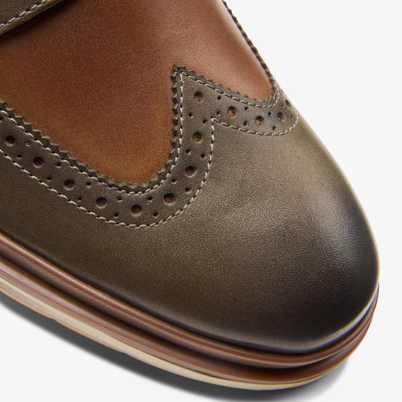 Clarks Chantry Wing Koyu Zeytin Yeşili | CLKS-84473