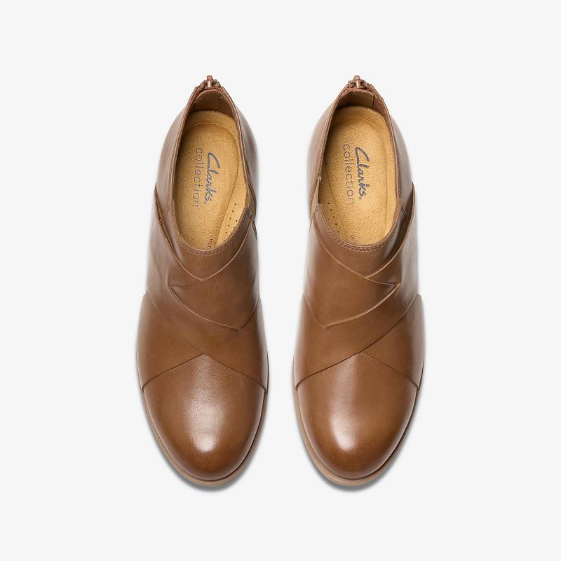 Clarks Charlten Gema Koyu Kahverengi | CLKS-85591