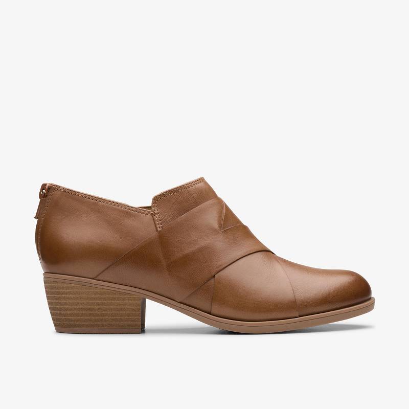 Clarks Charlten Gema Koyu Kahverengi | CLKS-85591