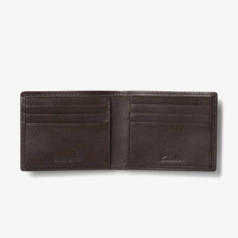 Clarks Classic Pebble Slimfold Wallet Kahverengi | CLKS-84166