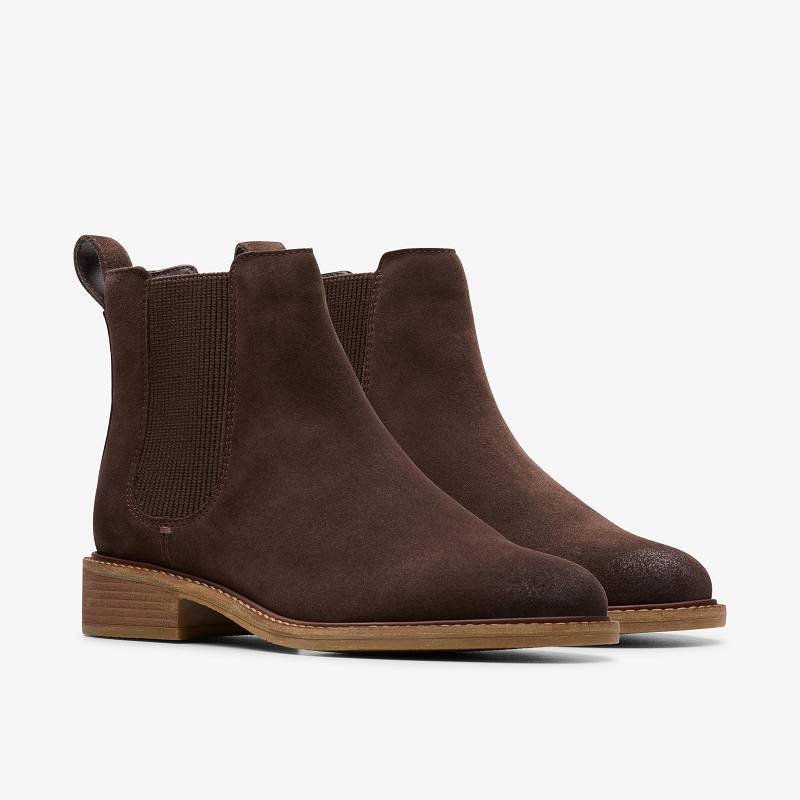 Clarks Cologne Arlo 2 Koyu Kahverengi | CLKS-85443