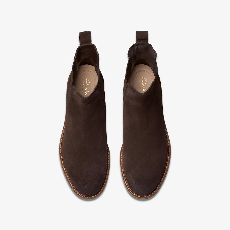 Clarks Cologne Arlo 2 Koyu Kahverengi | CLKS-85443