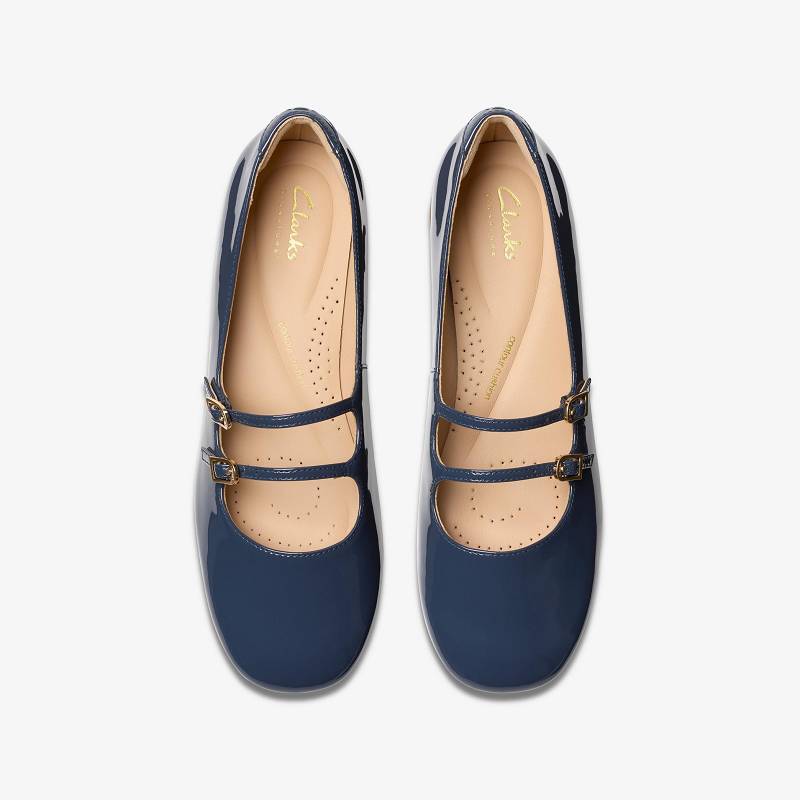 Clarks Daiss30 Shine Lacivert | CLKS-85239