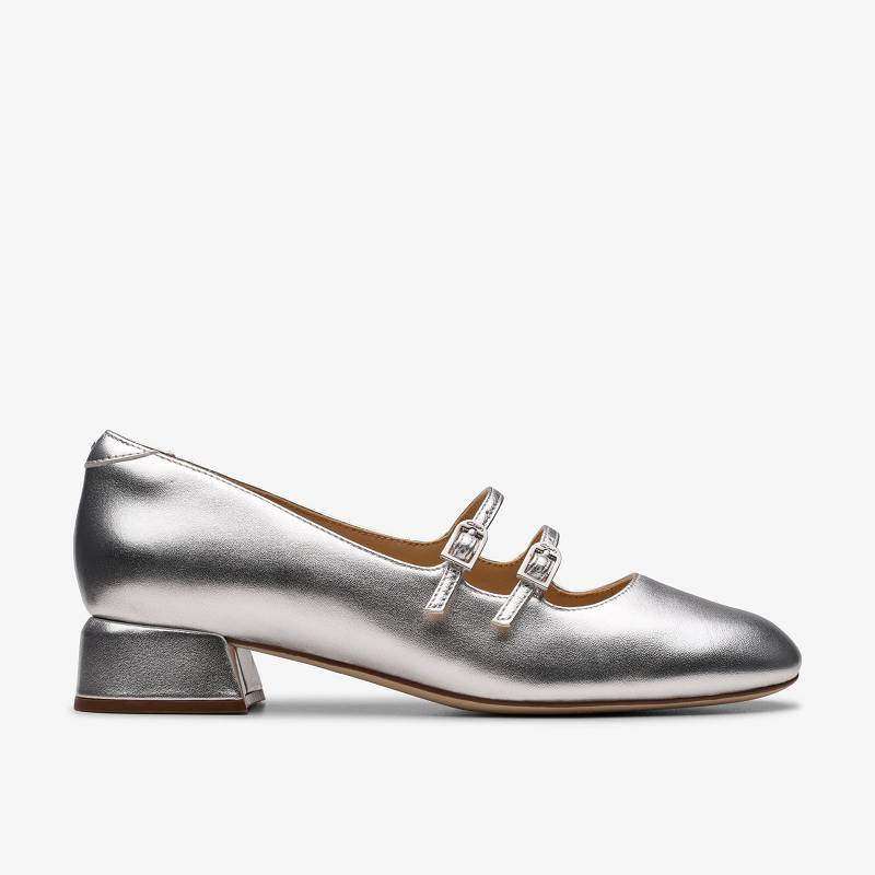 Clarks Daiss 30 Shine Gümüş | CLKS-84991