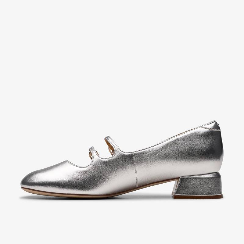 Clarks Daiss 30 Shine Gümüş | CLKS-85221