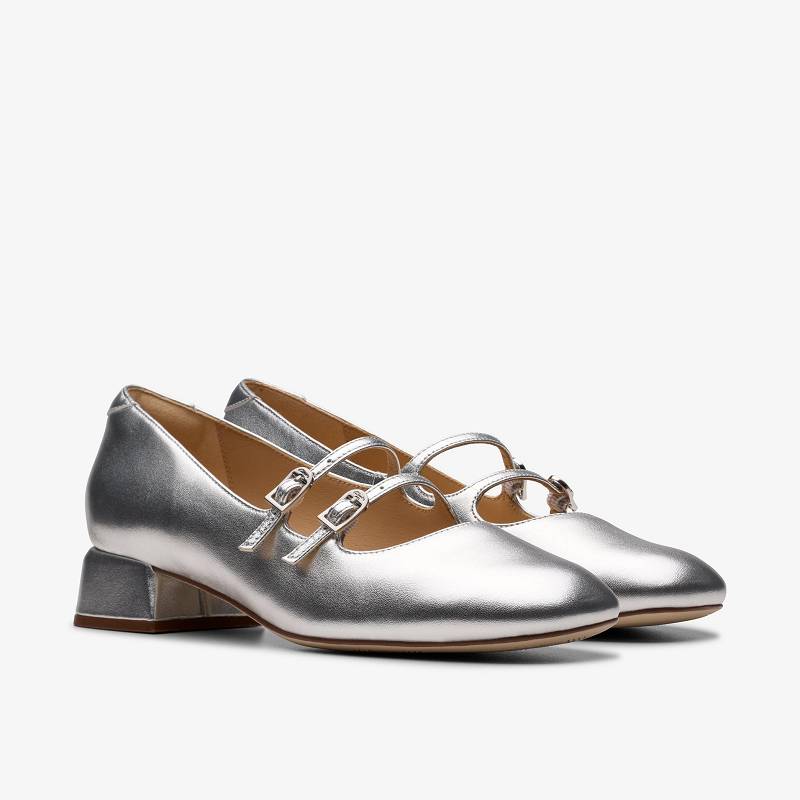 Clarks Daiss 30 Shine Gümüş | CLKS-85221