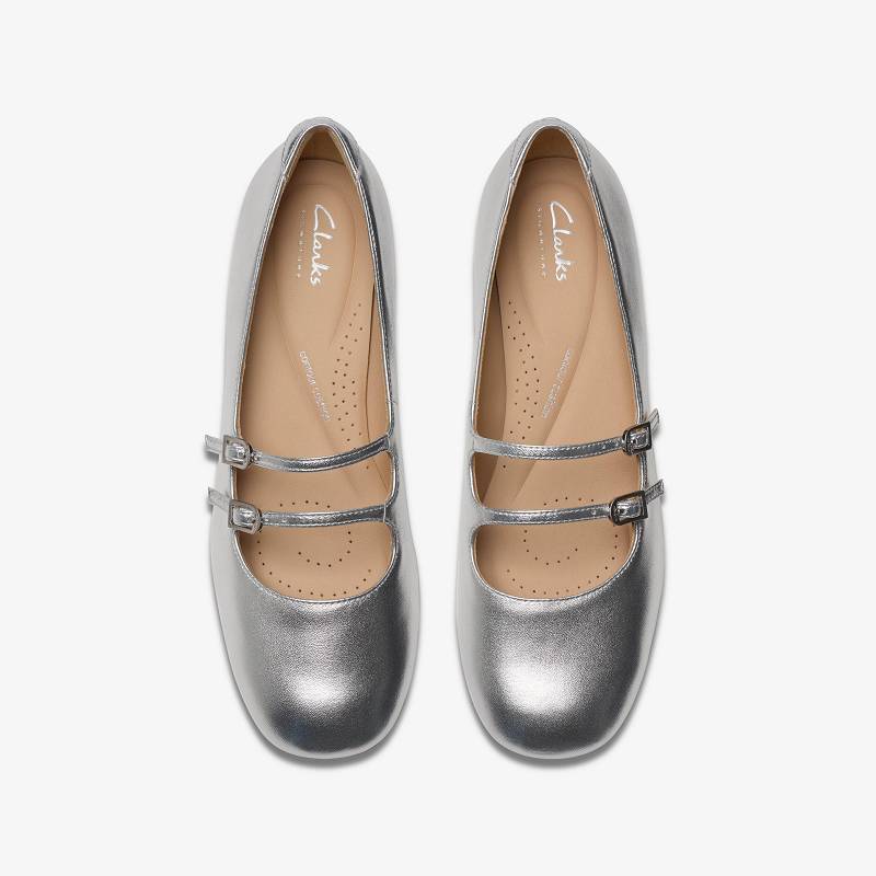 Clarks Daiss 30 Shine Gümüş | CLKS-85221