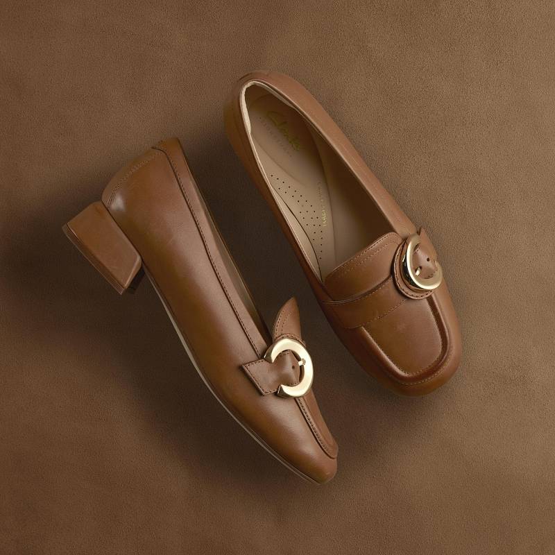 Clarks Daiss 30 Trim Koyu Kahverengi | CLKS-85390