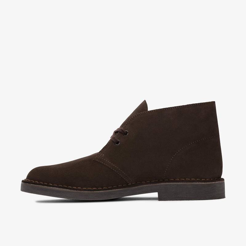 Clarks Desert Boot Evo Koyu Kahverengi | CLKS-84603
