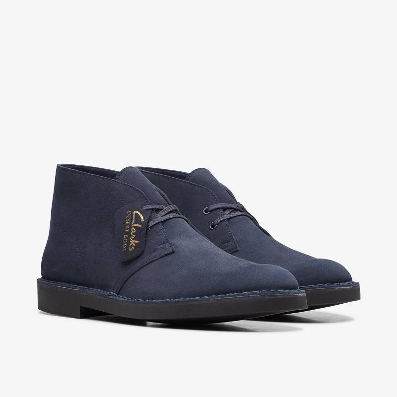 Clarks Desert Boot Evo Lacivert | CLKS-84444