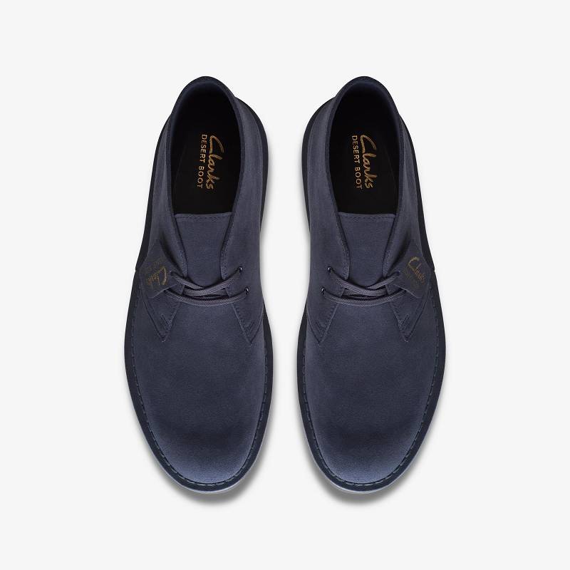 Clarks Desert Boot Evo Lacivert | CLKS-84537