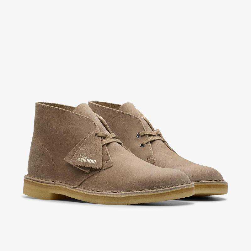Clarks Desert Boot Gri Kahverengi | CLKS-84604