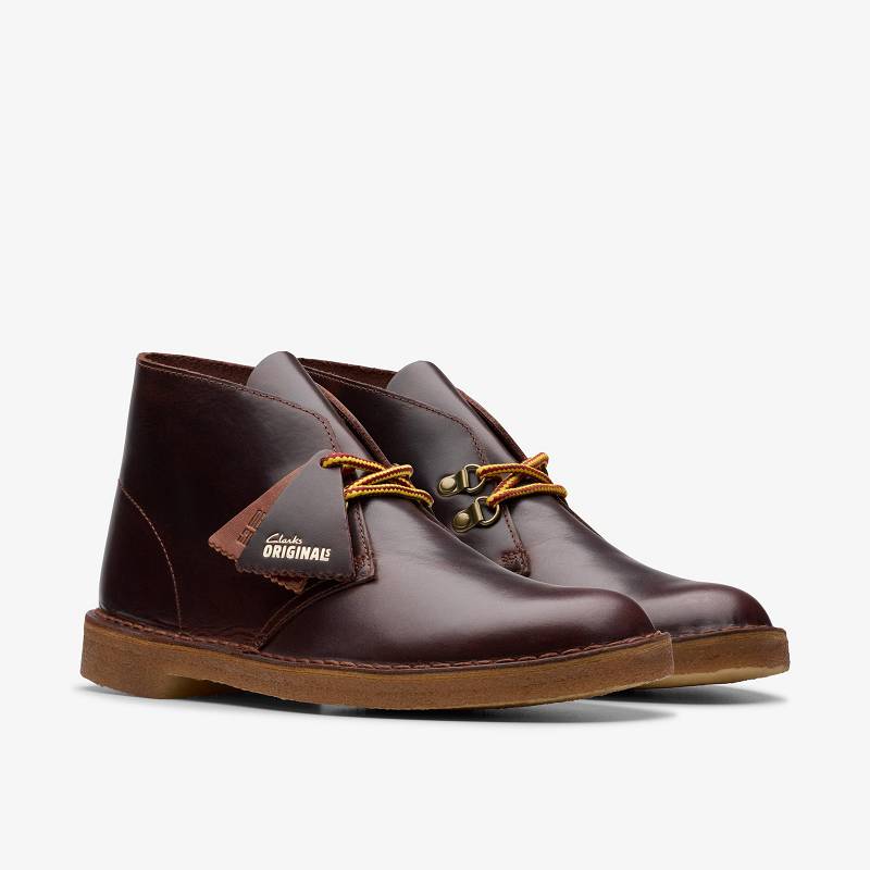 Clarks Desert Boot Hiker Bordo | CLKS-84591