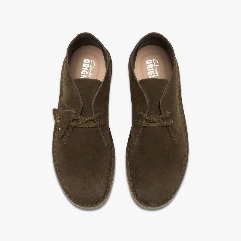 Clarks Desert Boot Koyu Haki | CLKS-84568