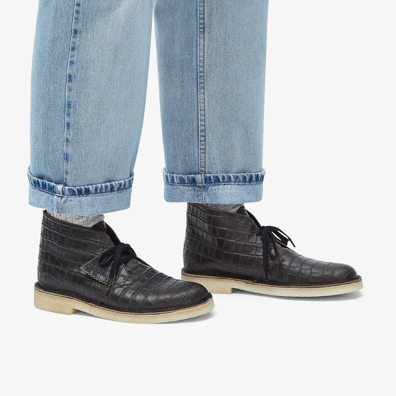 Clarks Desert Boot Siyah | CLKS-84594