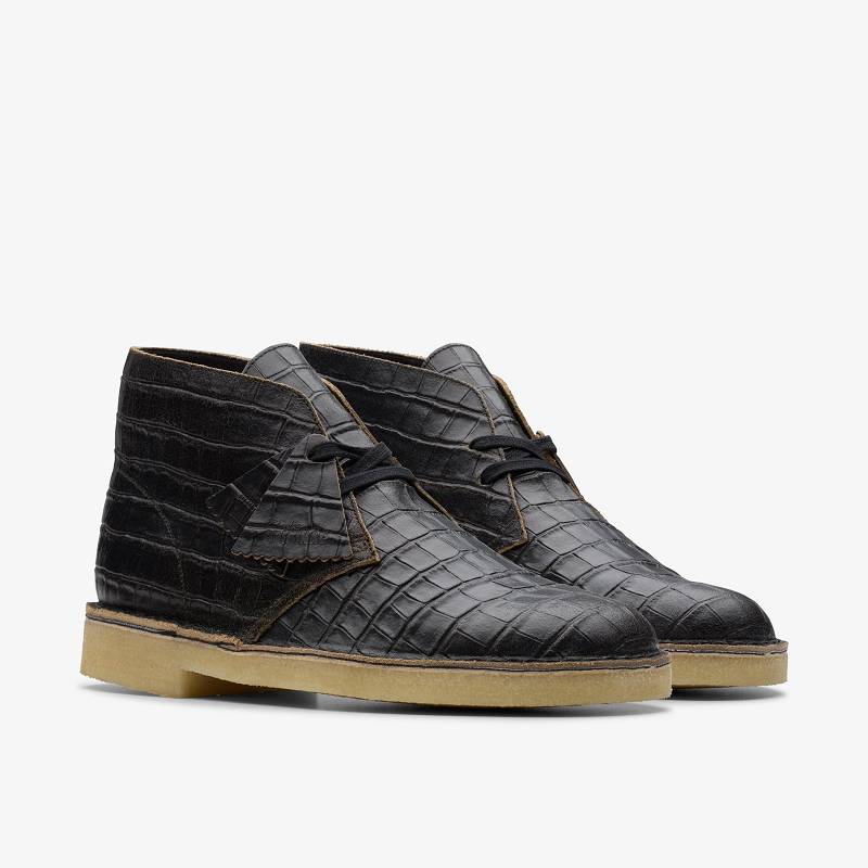 Clarks Desert Boot Siyah | CLKS-84594