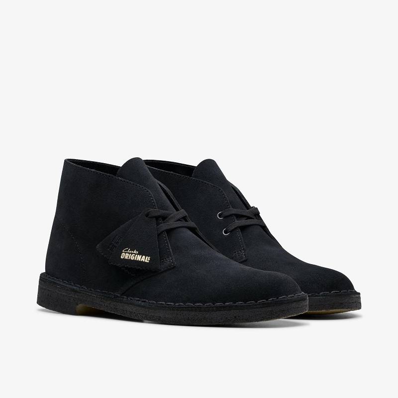 Clarks Desert Boot Siyah | CLKS-84616