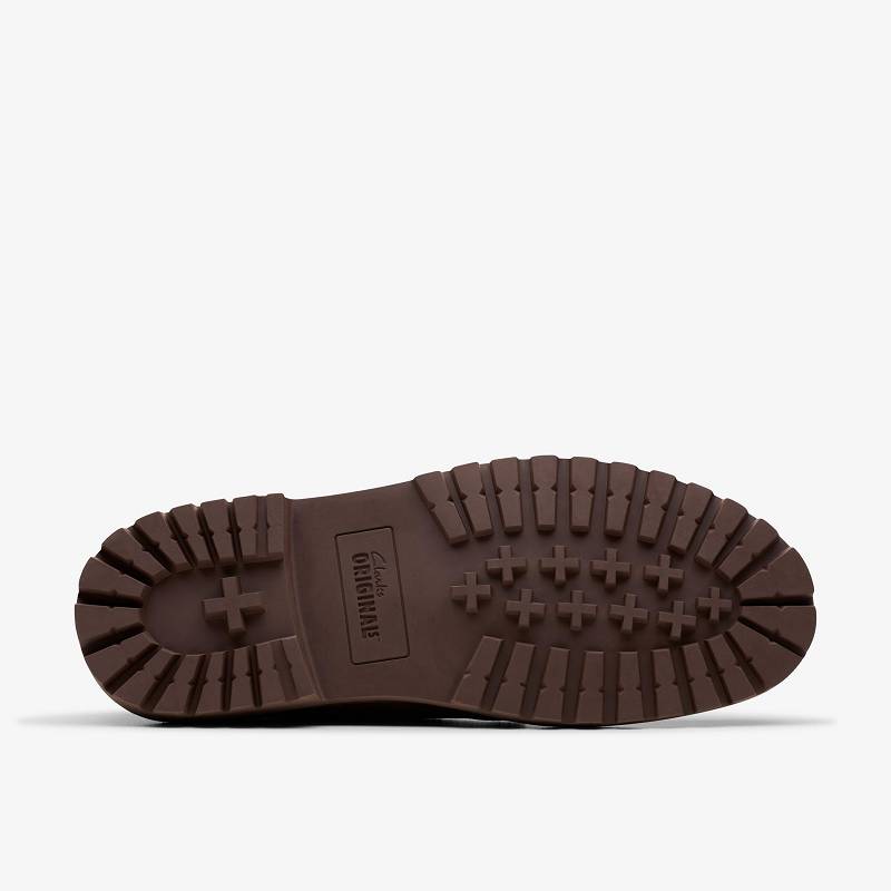 Clarks Desert Rock Lo Koyu Kahverengi | CLKS-84340