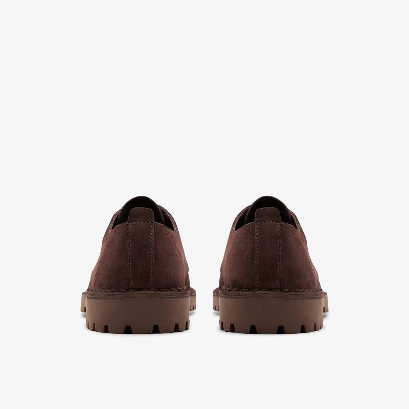 Clarks Desert Rock Lo Koyu Kahverengi | CLKS-84340