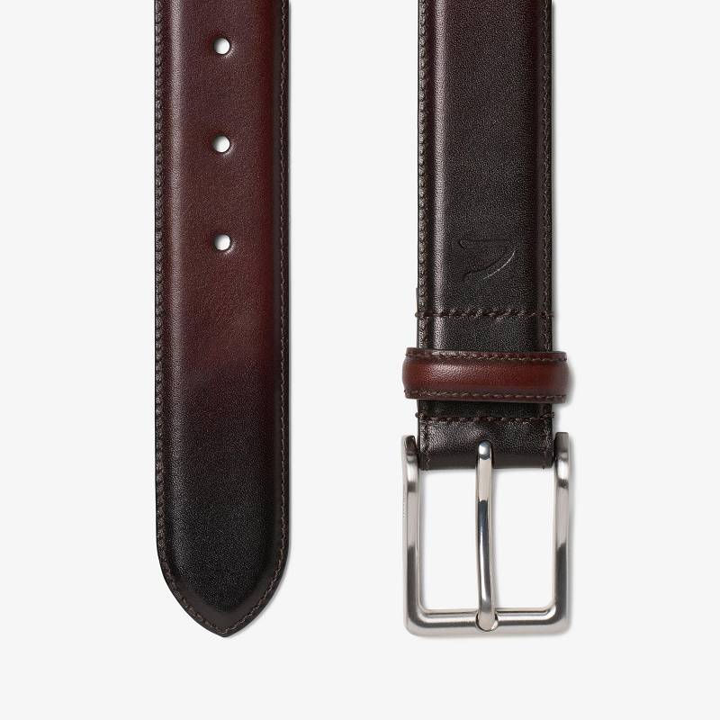 Clarks Dress Belt Burnished Kahverengi | CLKS-84201