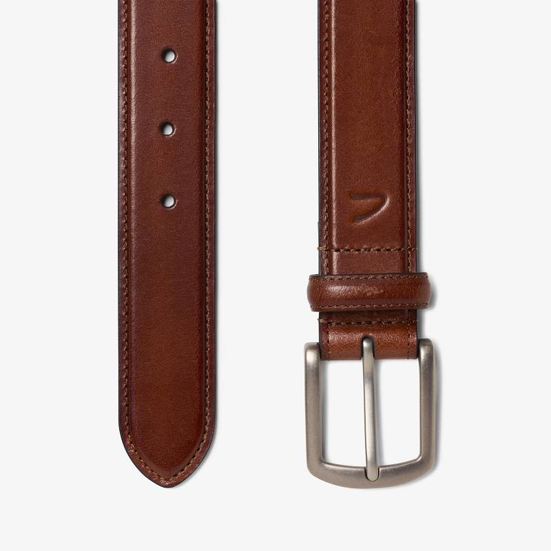 Clarks Dress Belt Burnished Kahverengi | CLKS-84197