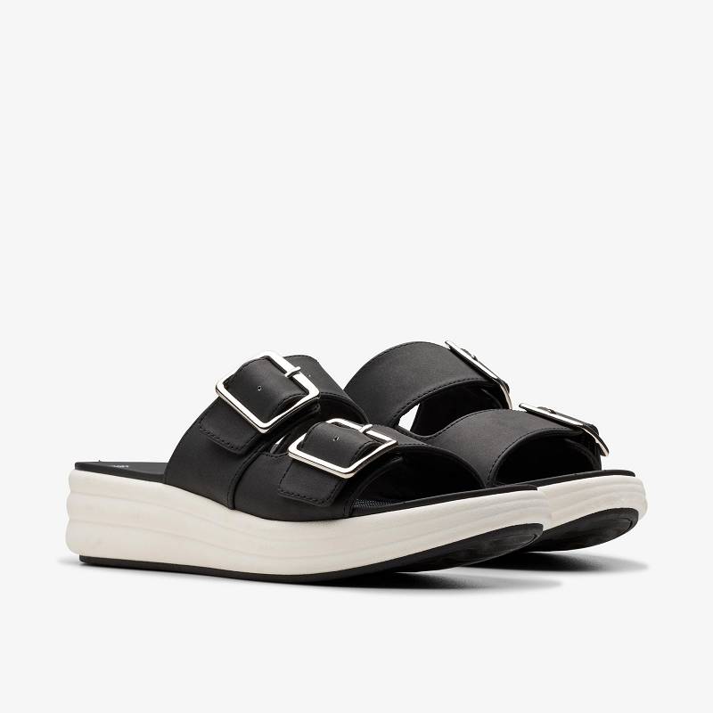 Clarks Drift Buckle Siyah | CLKS-84926