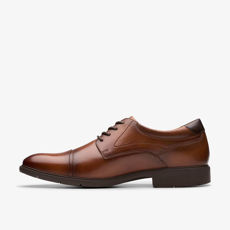 Clarks Eldredge Cap Koyu Kahverengi | CLKS-84431