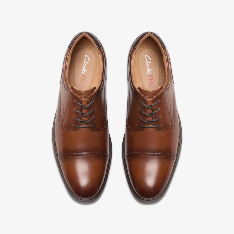 Clarks Eldredge Cap Koyu Kahverengi | CLKS-84431