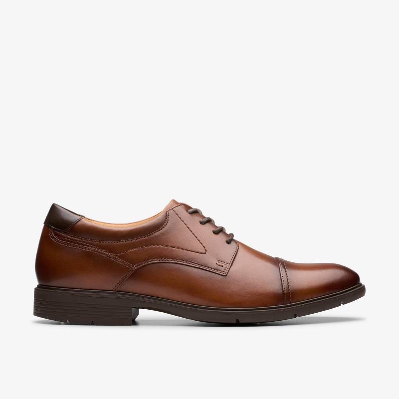 Clarks Eldredge Cap Koyu Kahverengi | CLKS-84431
