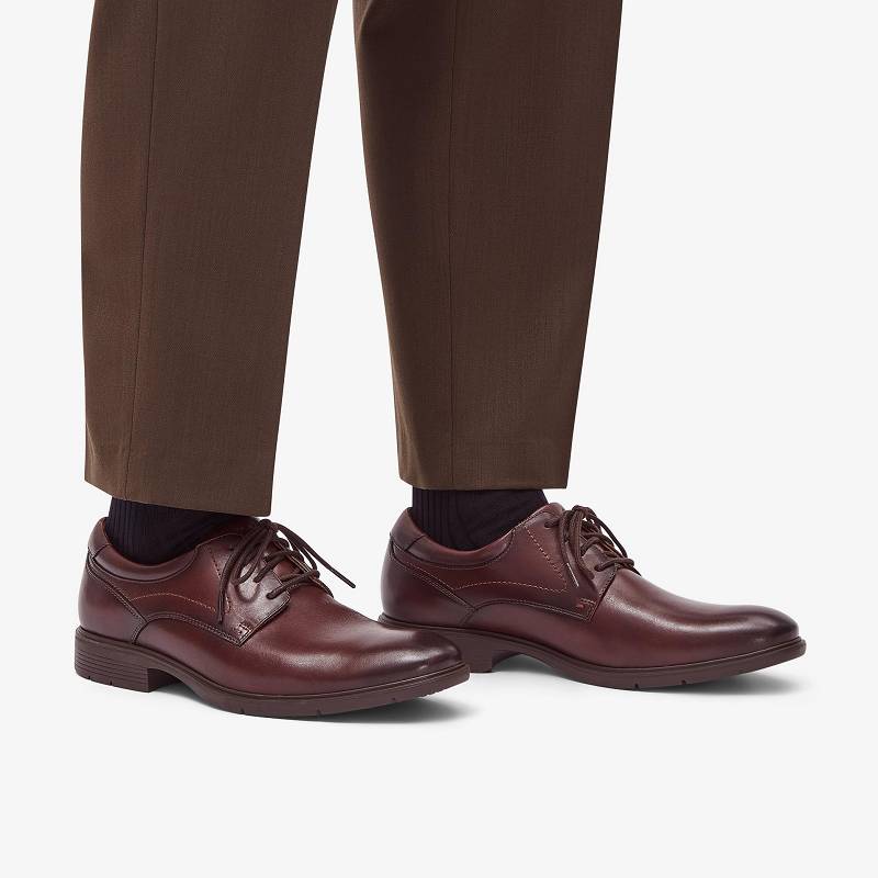 Clarks Eldredge Plain Koyu Kahverengi | CLKS-84429