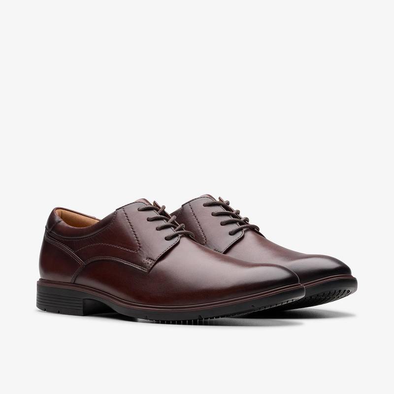 Clarks Eldredge Plain Koyu Kahverengi | CLKS-84429