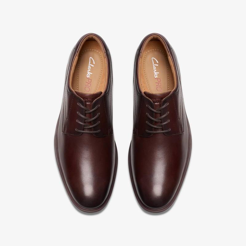 Clarks Eldredge Plain Koyu Kahverengi | CLKS-84429