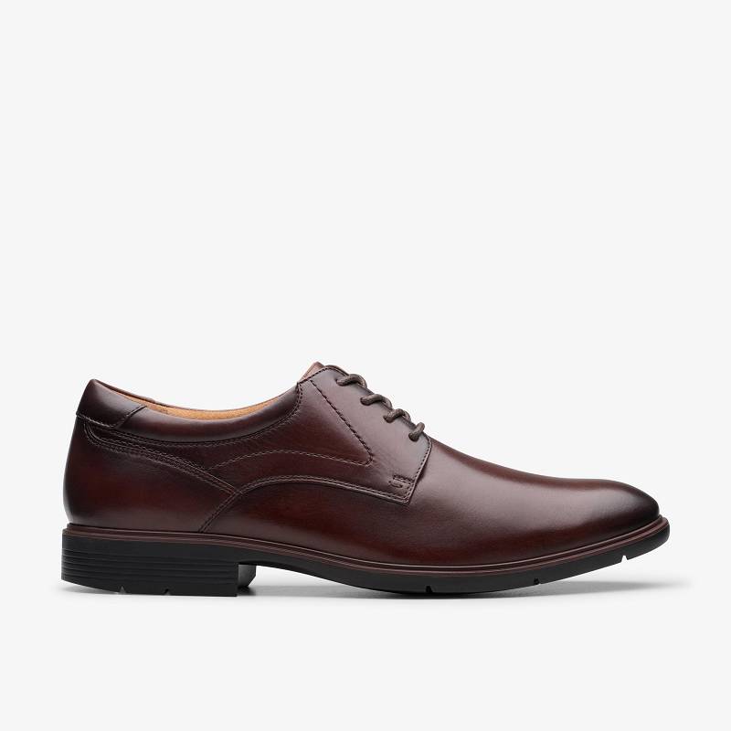 Clarks Eldredge Plain Koyu Kahverengi | CLKS-84429