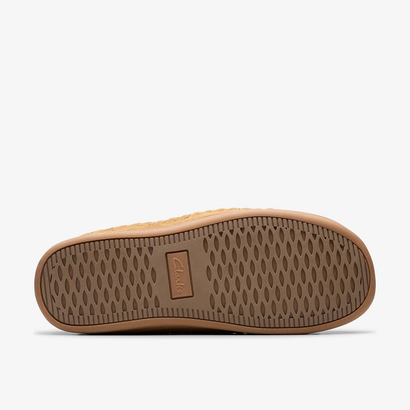 Clarks Eldric Oake Slippers Kahverengi | CLKS-84212
