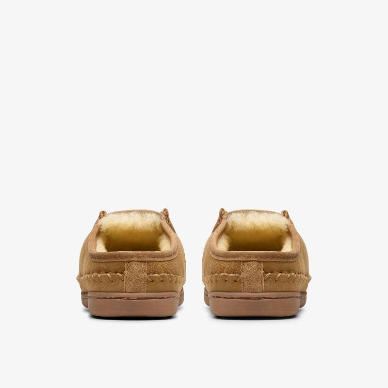 Clarks Eldric Oake Slippers Kahverengi | CLKS-84212