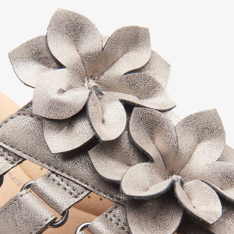 Clarks Elizabelle Mae Mavi Gri Metal | CLKS-84969