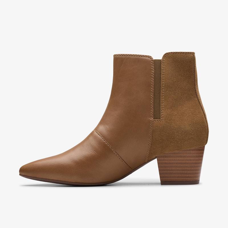 Clarks Ellanie Vibe Gri Kahverengi | CLKS-85464