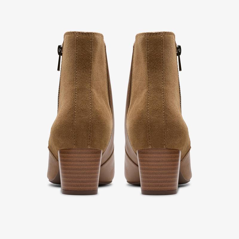 Clarks Ellanie Vibe Gri Kahverengi | CLKS-85464